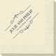 St. Regis Scroll Napkins Image 2 of 2